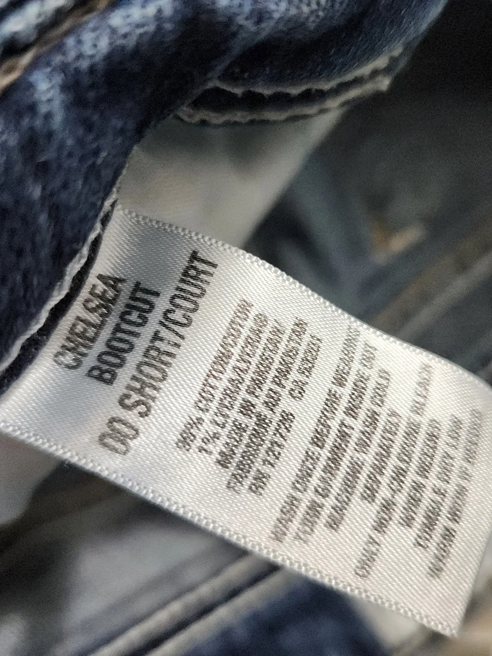 Aeropostale Women's Dark Blue Bootcut Jeans with Contrast Stitching